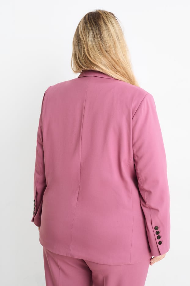 Dona - Blazer oversized - rosa fosc