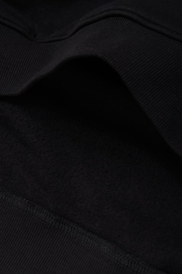 Herren - Oversized-Hoodie - schwarz