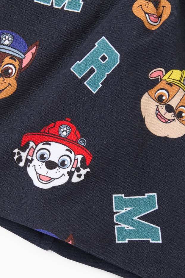 Kinderen: jongens - PAW Patrol - Chase, Marshall, Rubble - beanie - donkerblauw