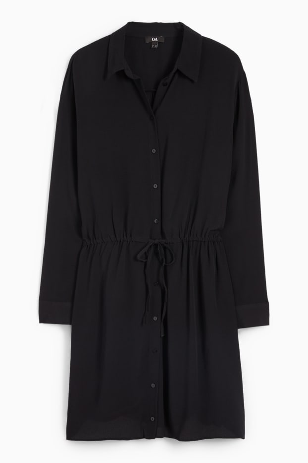 Dona - Vestit camiser - negre