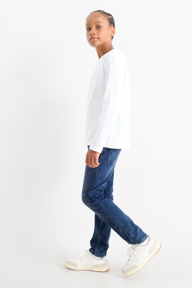 Enfants garçons - Slim jean - LYCRA® - jean bleu