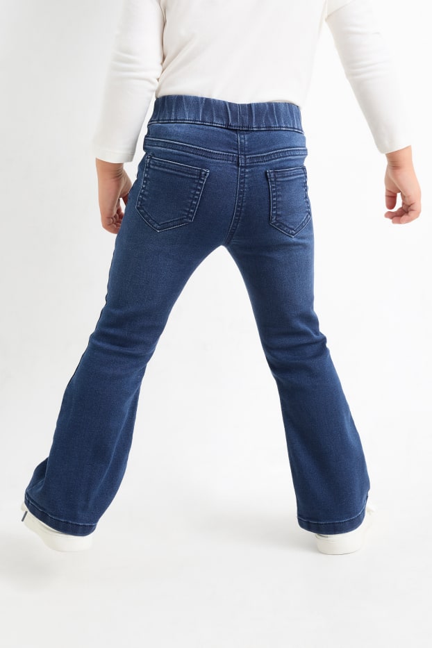 Nena - Minnie Mouse - Flared jeans - texà blau fosc