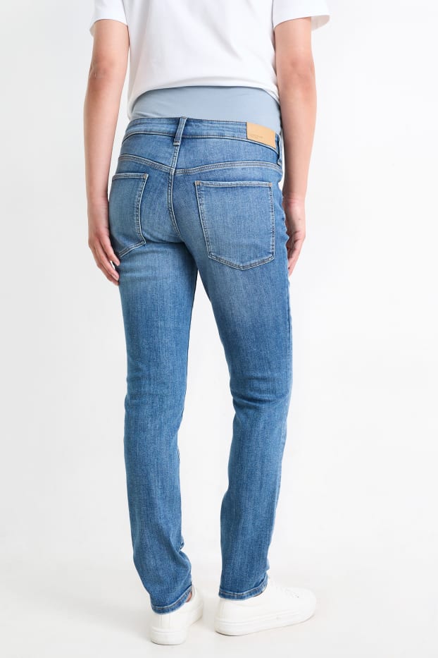 Damen - Umstandsjeans - Slim Jeans - jeansblau