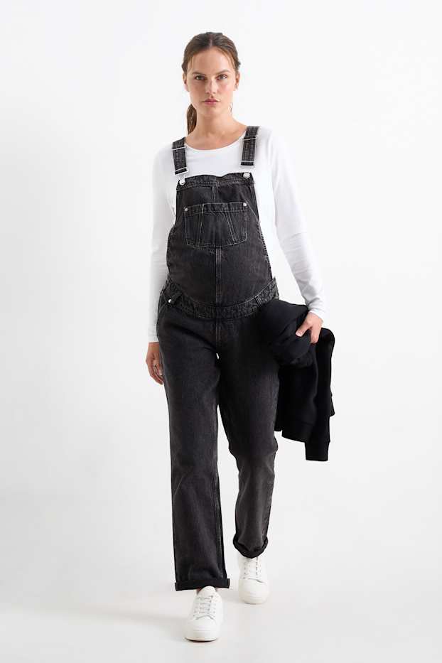 Donna - Salopette premaman - straight fit - antracite