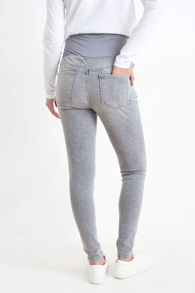 Donna - Jeans premaman - jeans skinny - LYCRA® - jeans grigio chiaro