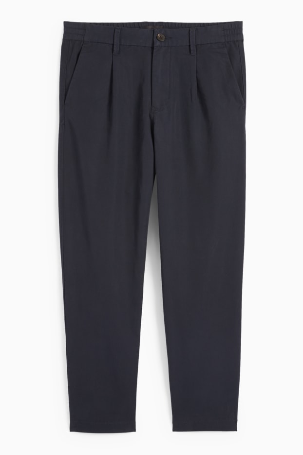 Herren - Chino - Tapered Fit - dunkelblau