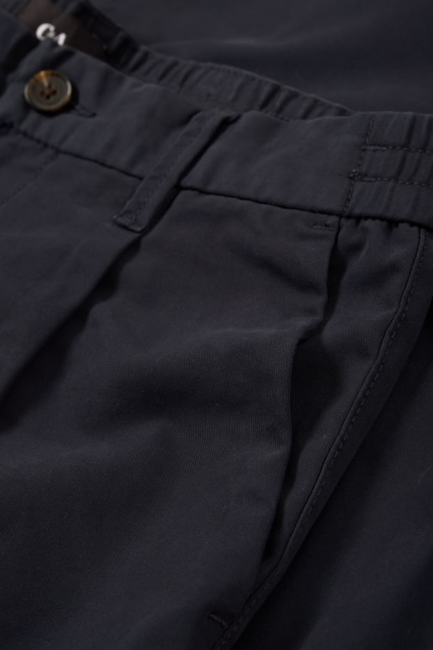 Herren - Chino - Tapered Fit - dunkelblau