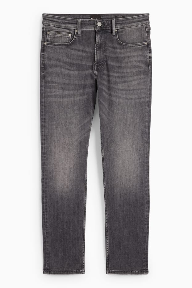 Herren - Slim Jeans - jeansgrau