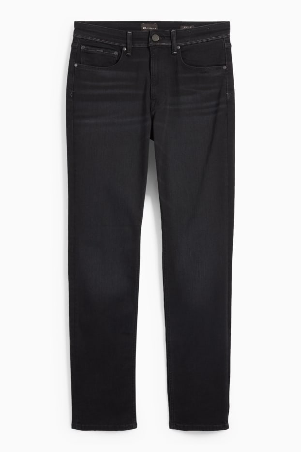 Bărbați - Slim jeans - negru