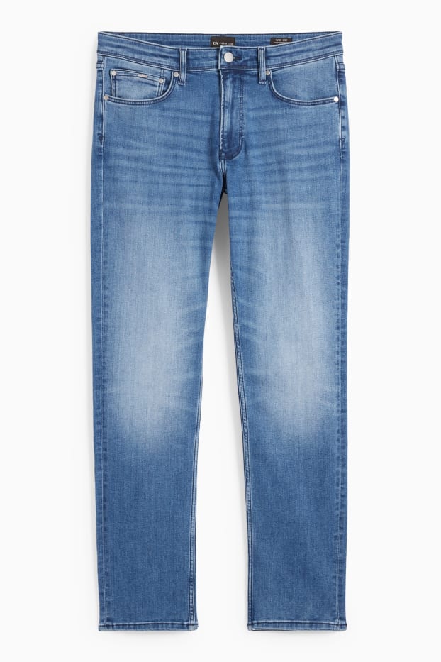 Pánské - Slim jeans - džíny - modré