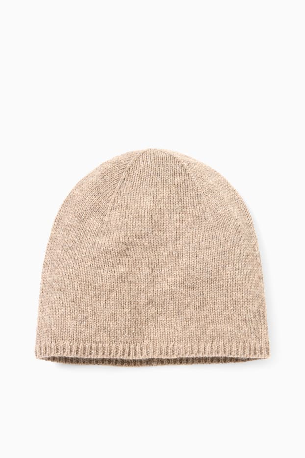 Damen - Beanie - beige