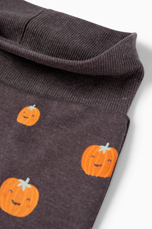 Baby Jungen - Kürbis - Erstlingsoutfit - 3 teilig - weiss