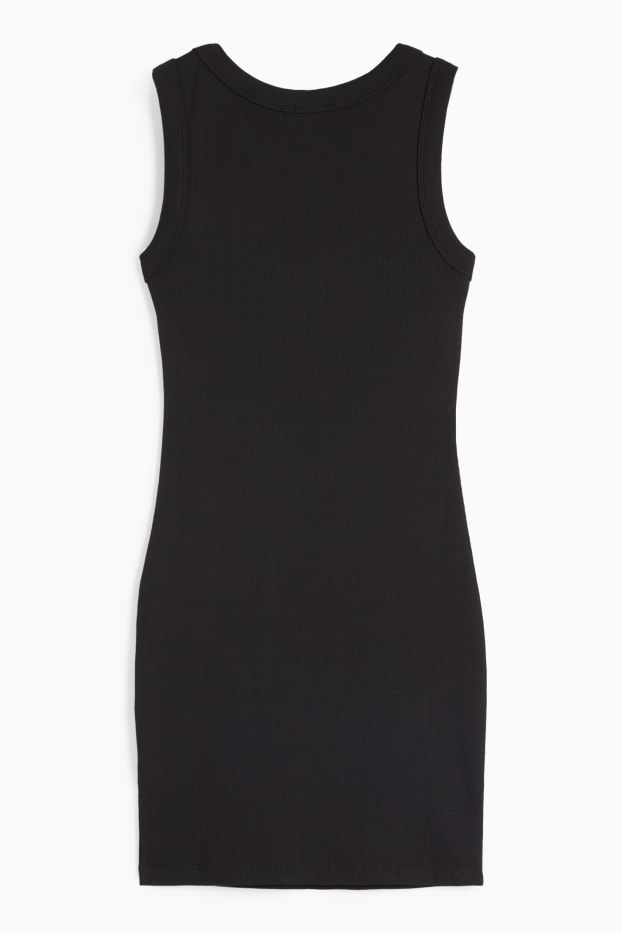 Femei - Rochie care evidențiază silueta - negru