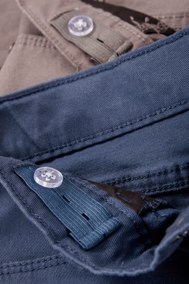 Nen - Paquet de 2 - slim texans - blau/beix