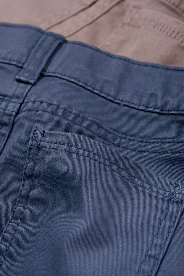 Nen - Paquet de 2 - slim texans - blau/beix