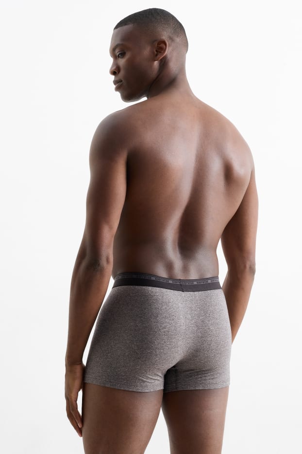 Herren - Multipack 3er - Trunks - dunkelgrau
