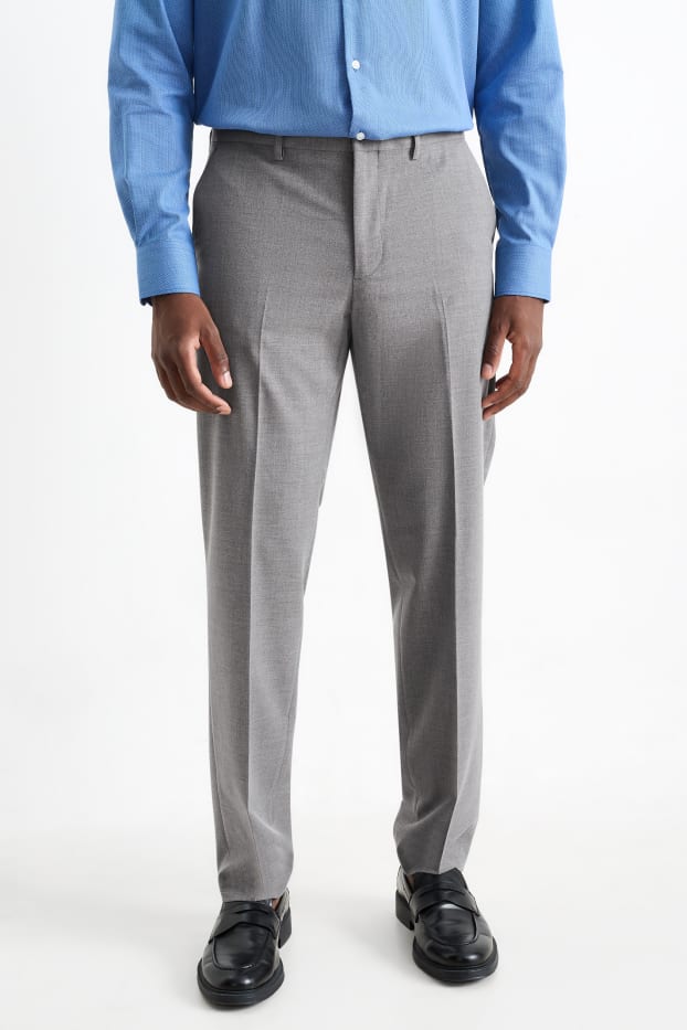 Home - Pantalons combinables - regular fit - Flex - 4 Way Stretch - gris clar