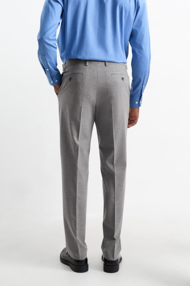 Home - Pantalons combinables - regular fit - Flex - 4 Way Stretch - gris clar