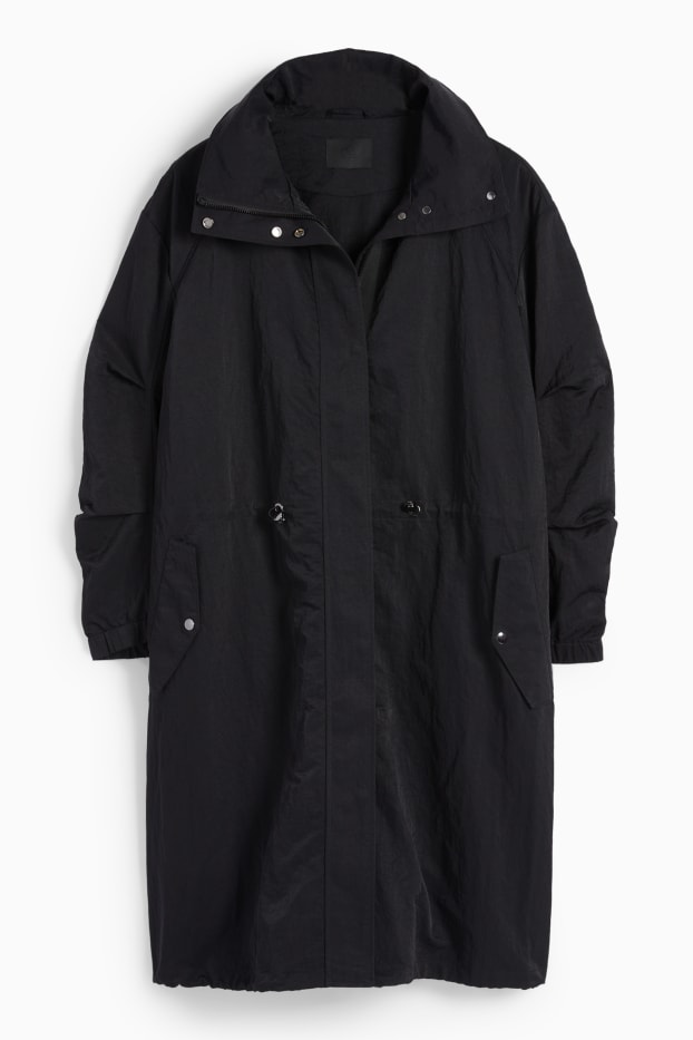 Femmes - Parka à capuche - noir