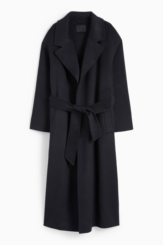 Women - Coat - dark blue