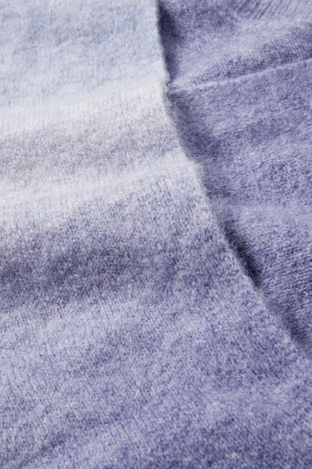 Damen - Crop Pullover - hellviolett