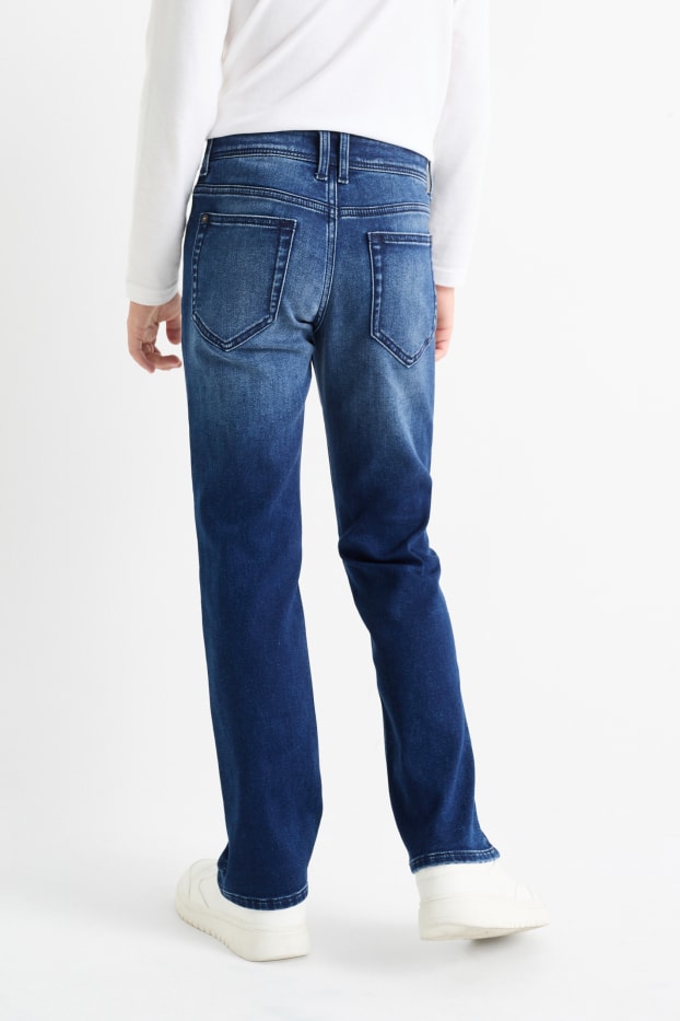 Copii - Băieți - Straight jeans - jog denim - denim-albastru închis