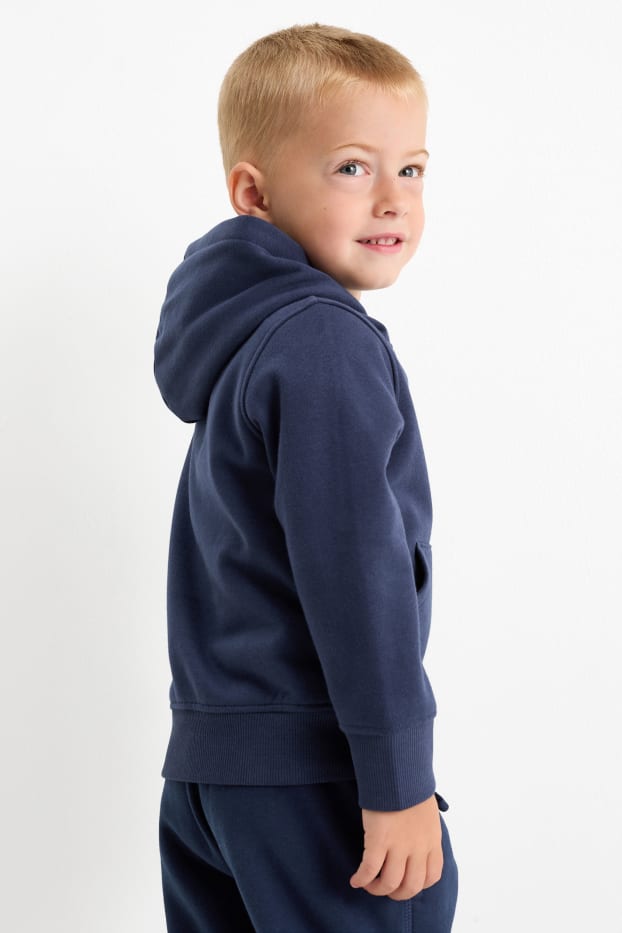 Kinderen: jongens - Hoodie - donkerblauw