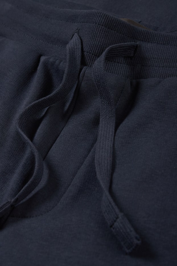 Hommes - Pantalon de jogging - bleu foncé