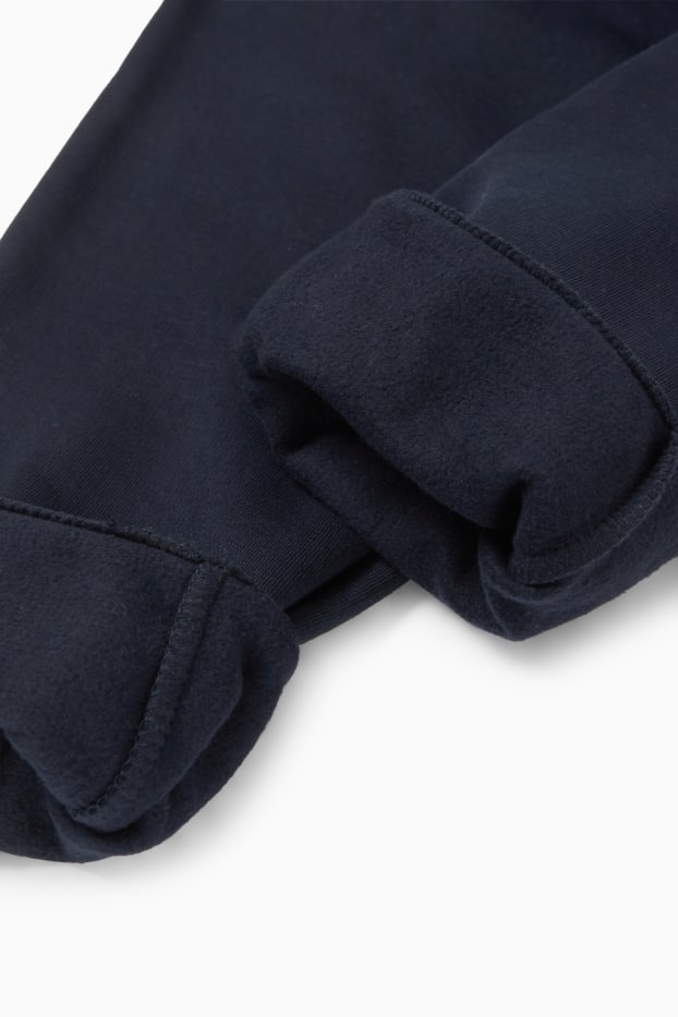Hommes - Pantalon de jogging - bleu foncé