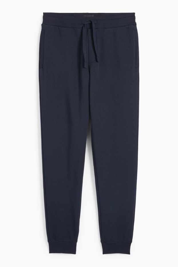 Hommes - Pantalon de jogging - bleu foncé