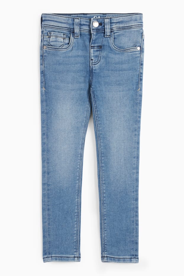 Kinderen: jongens - Skinny jeans - jeansblauw