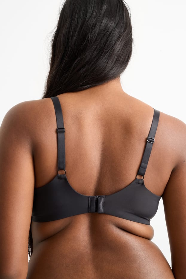 Donna - Reggiseno con ferretti - FULL COVERAGE - LYCRA® - nero