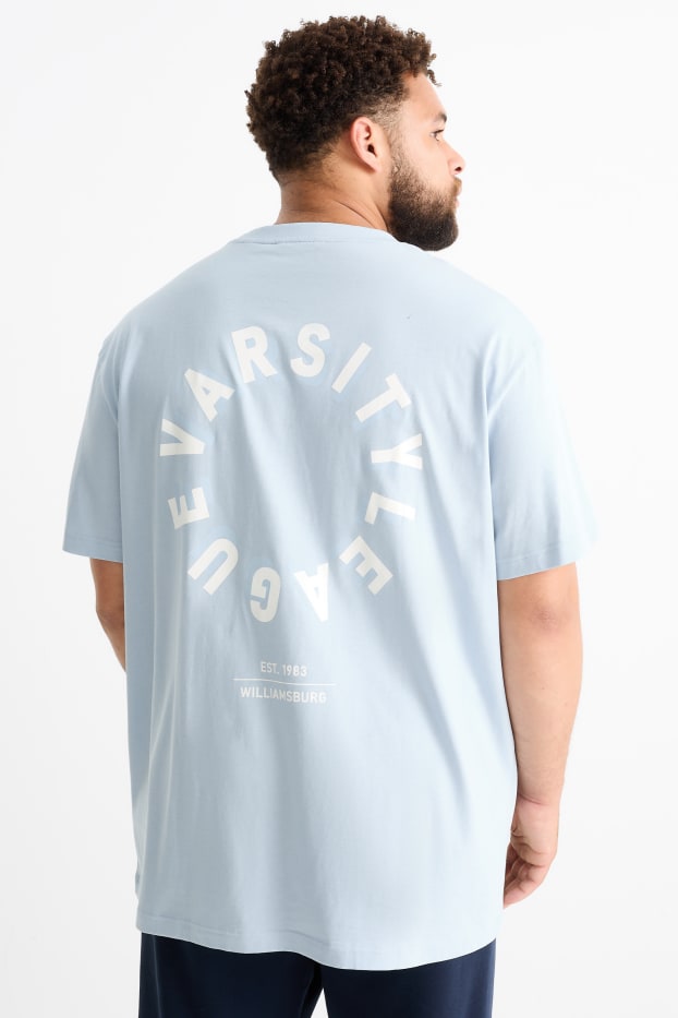 Uomo - T-shirt - azzurro