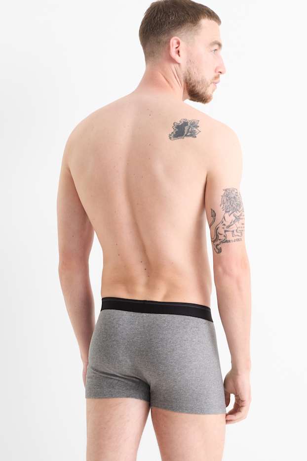 Herren - Multipack 5er - Trunks - grau