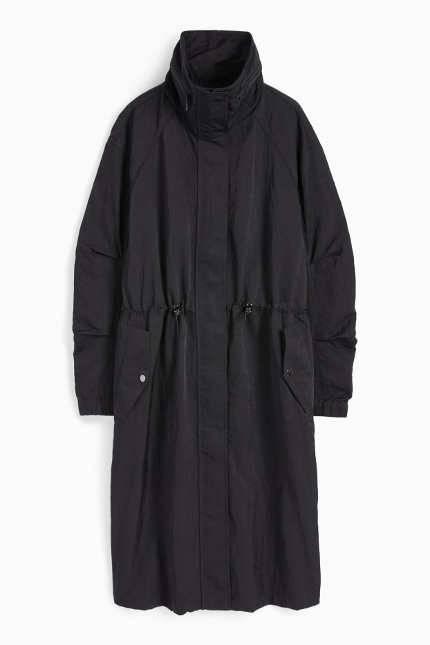 Femmes - Parka à capuche - noir