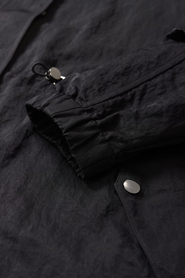 Femmes - Parka à capuche - noir