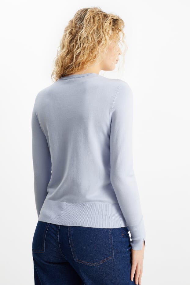 Femmes - Pull  - bleu clair