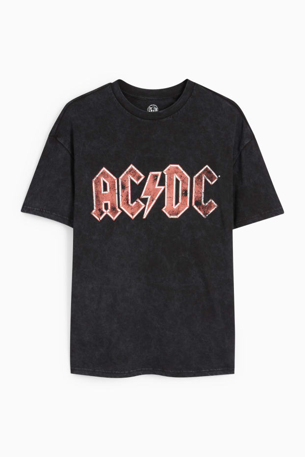 Hommes - T-shirt - AC/DC - noir