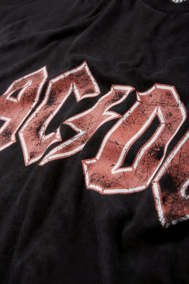 Hommes - T-shirt - AC/DC - noir