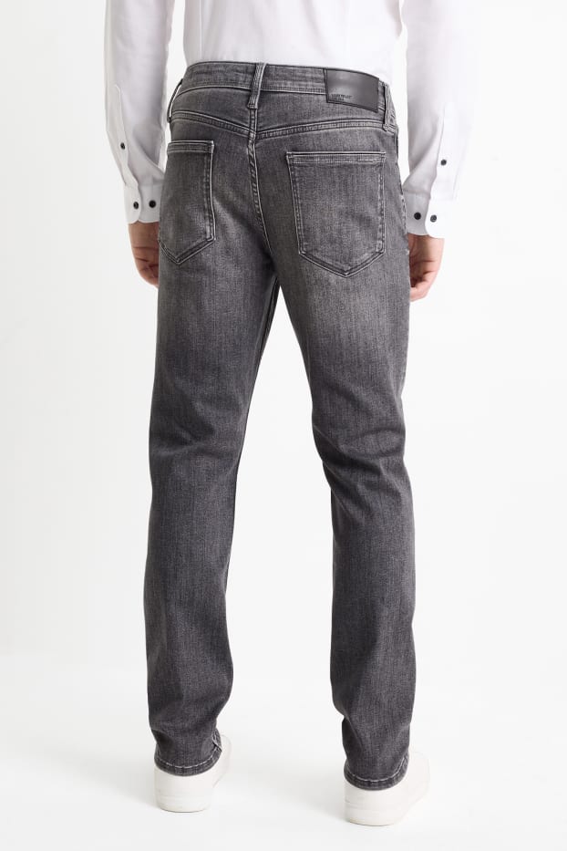 Herren - Slim Jeans - jeansgrau