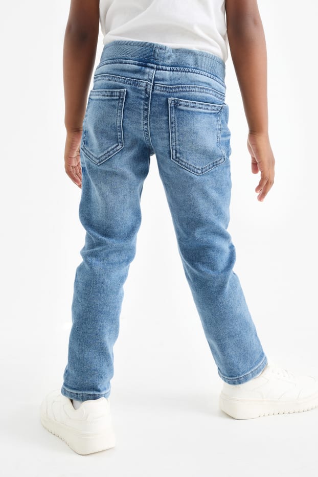 Nen - Dinosaure - slim jeans - texà blau