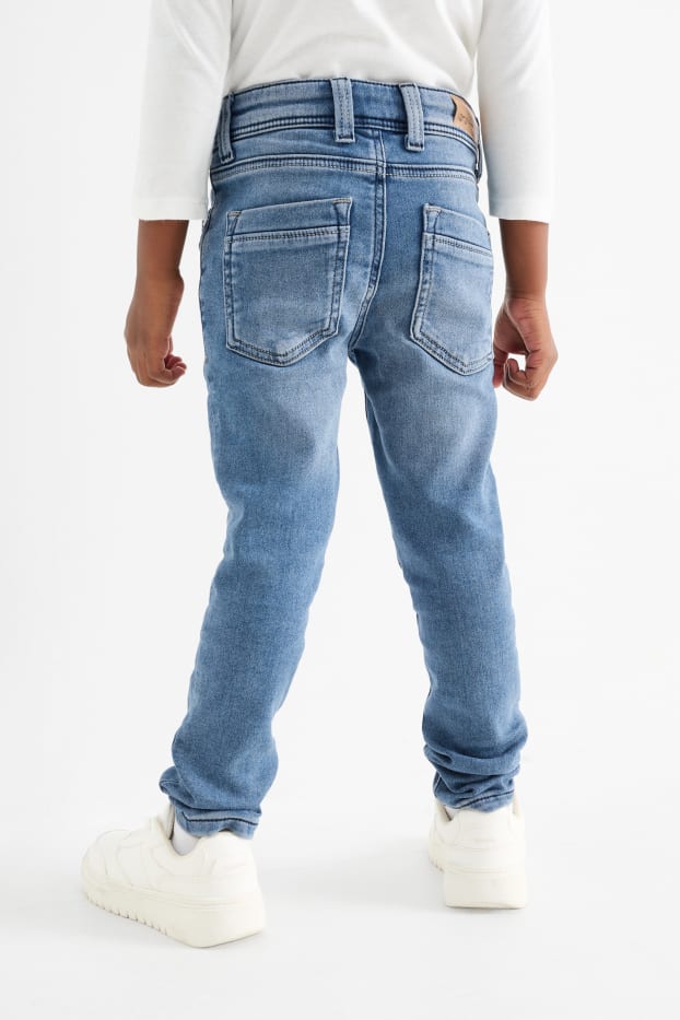 Kinderen: jongens - Skinny jeans - jeansblauw