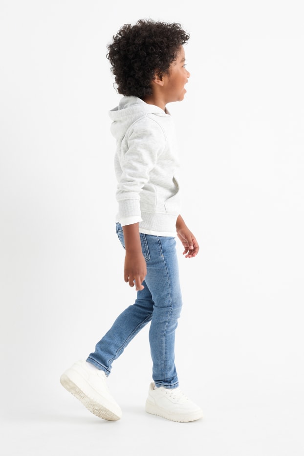 Kinderen: jongens - Skinny jeans - jeansblauw