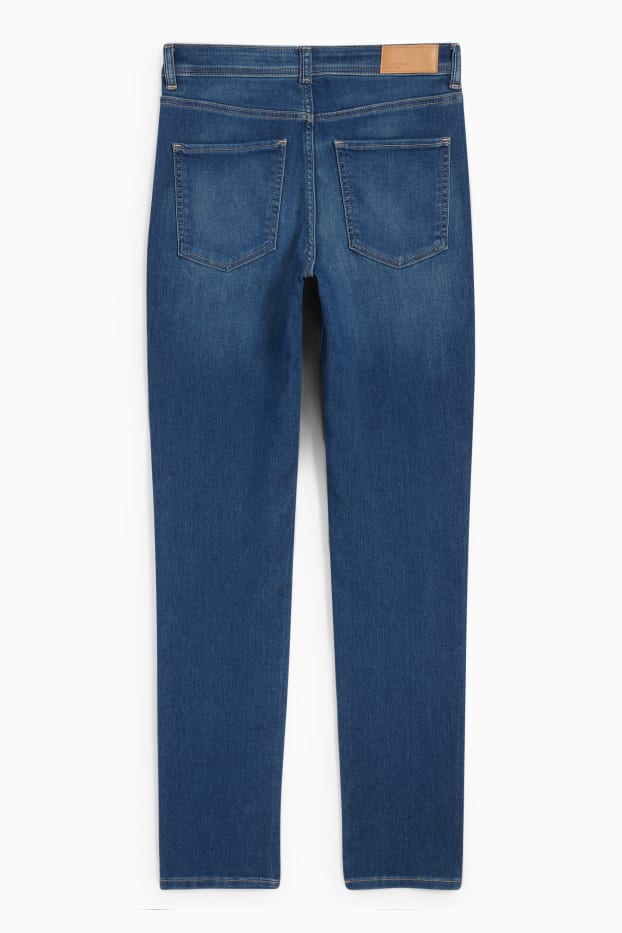 Donna - Slim jeans - vita media - jeans blu
