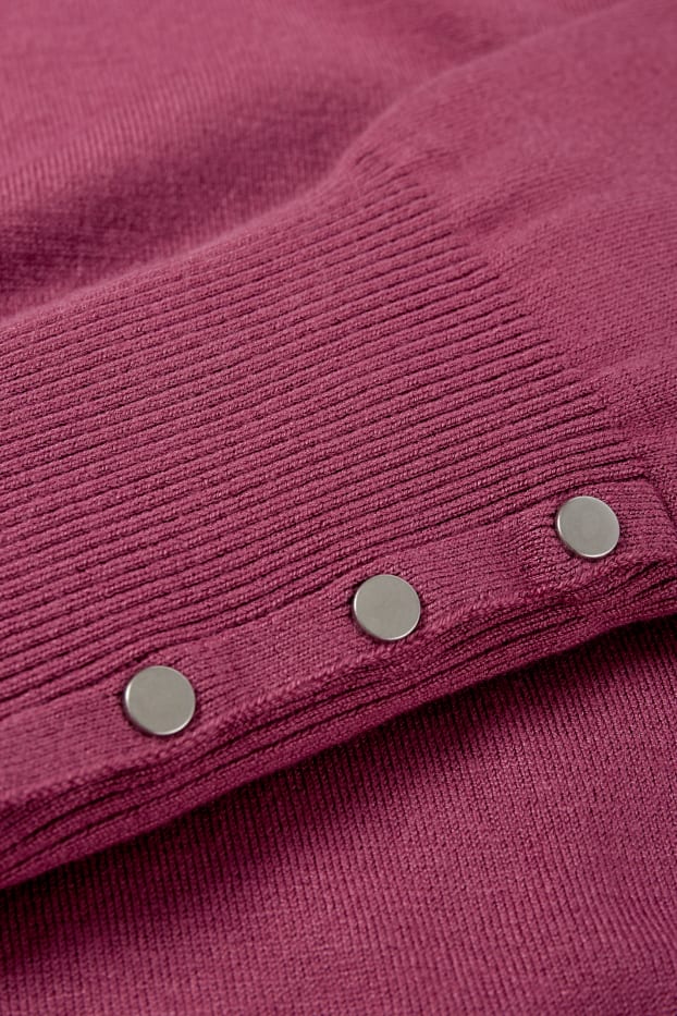 Femmes - Pull en fine maille - violet