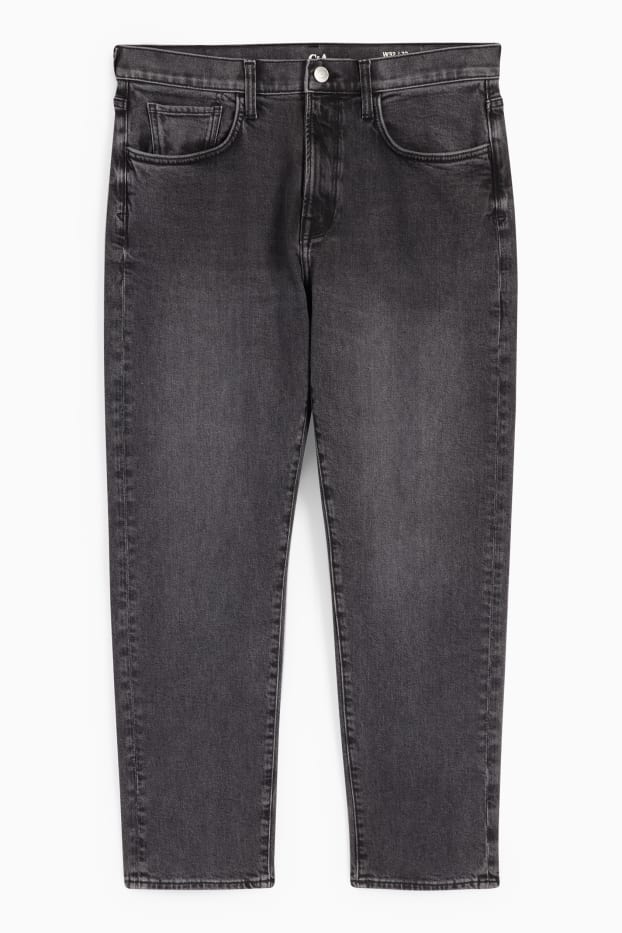 Home - Regular jeans - LYCRA® - texà gris fosc