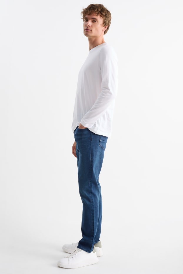 Heren - Slim jeans - Flex jog denim - jeansdonkerblauw