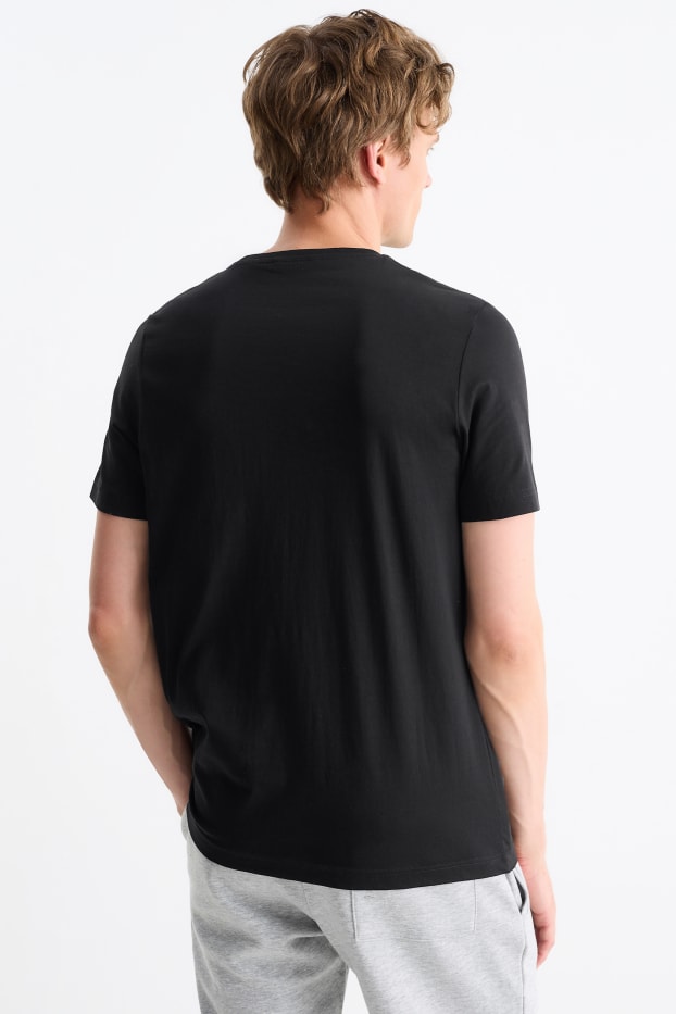 Hommes - Lot de 5 - T-shirts - regular fit - blanc