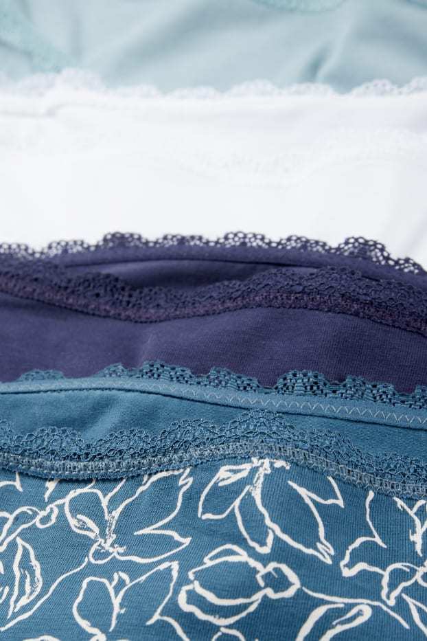 Damen - Multipack 4er - Slip - dunkelgrün