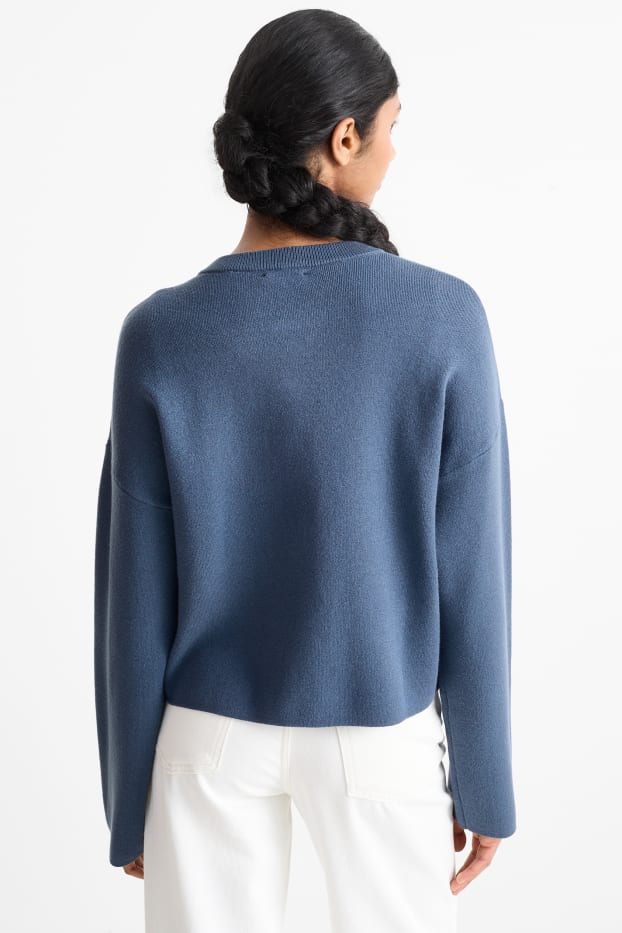 Dames - Vest - donkerblauw